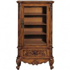 Heirloom Single Bookcase With Glass Doors