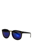 BABET Black Round Sunglasses