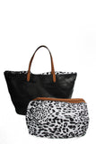 Black Reversible Tote