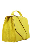 LADY TRIANGLE Large Yellow Bag