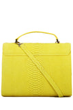 LADY TRIANGLE Large Yellow Bag