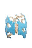 Turquoise Coral Cuff