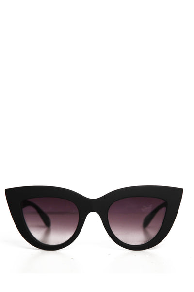 KITTI Black Cat-Eye Sunglasses