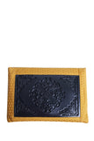 Black and Yellow Envelope Clutch