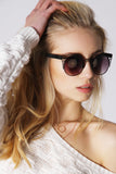 FLEUR Black Sunglasses