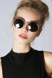 FLEUR Gold Sunglasses