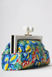 Oversize Floral Clutch