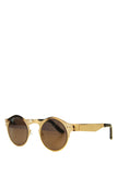 BBX Gold Metal Sunglasses