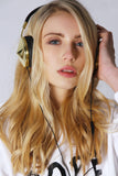 TAYLOR Black and Gold Headphones