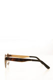 BBX Gold Metal Sunglasses