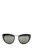 HELIX Black Cat Eye Sunglasses