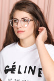 TEDDY BOY Round Clear Glasses