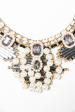 Chain Drop Statement Collar Necklace