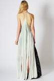 KICKING DUST mint Maxi Dress