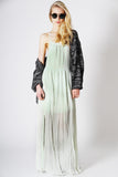 KICKING DUST mint Maxi Dress