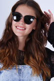 LONDON WEATHER Black Sunglasses