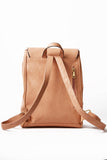 Sand Backpack with Squared Flap