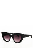 KITTI Black Cat-Eye Sunglasses