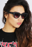 KITTI Black Cat-Eye Sunglasses