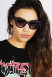 KITTI Black Cat-Eye Sunglasses