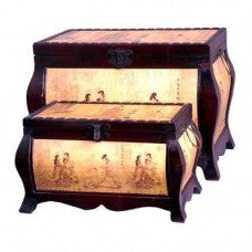 Oriental Chinese Design Trunks, Chests & Storage Boxes