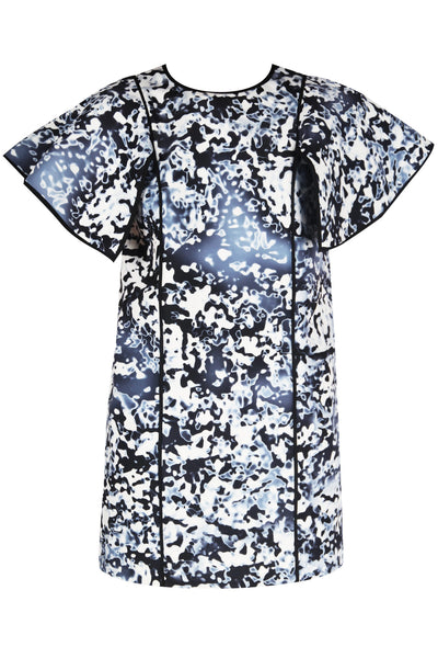 SILVER SPRINGS Mini Dress in Oil Spill Print