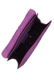 Lady Triangle Small Purple Bag