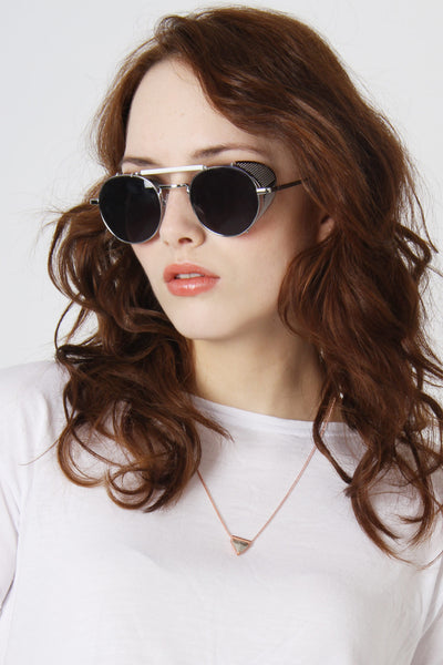 TECHNOTRONIC Metal Sunglasses