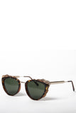 PROTOPUNK Cat Eye Tortoise and Gold Sunglasses