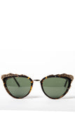 PROTOPUNK Cat Eye Tortoise and Gold Sunglasses