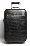 BSUSU Black Croc Suitcase