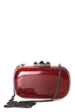 Hard Case Red Perspex Clutch