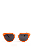 YAZHOO Neon Orange Cat Eye Sunglasses